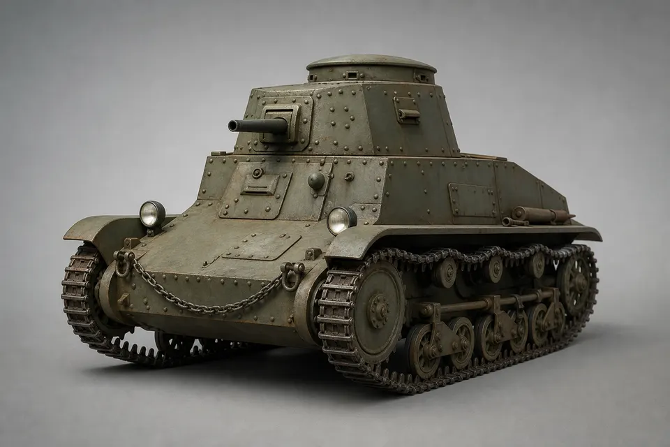 ACG1 轻型坦克 · 正面
