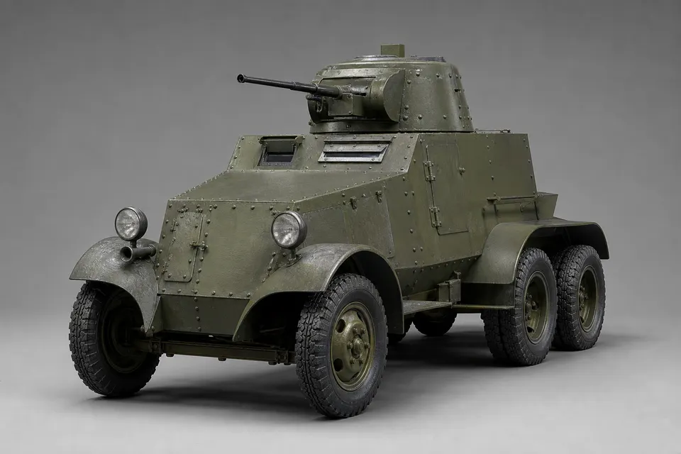 BA-3 装甲车 · 正面