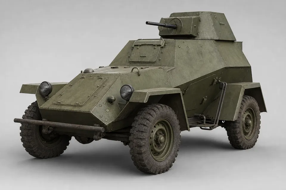 BA-64 装甲车 · 正面