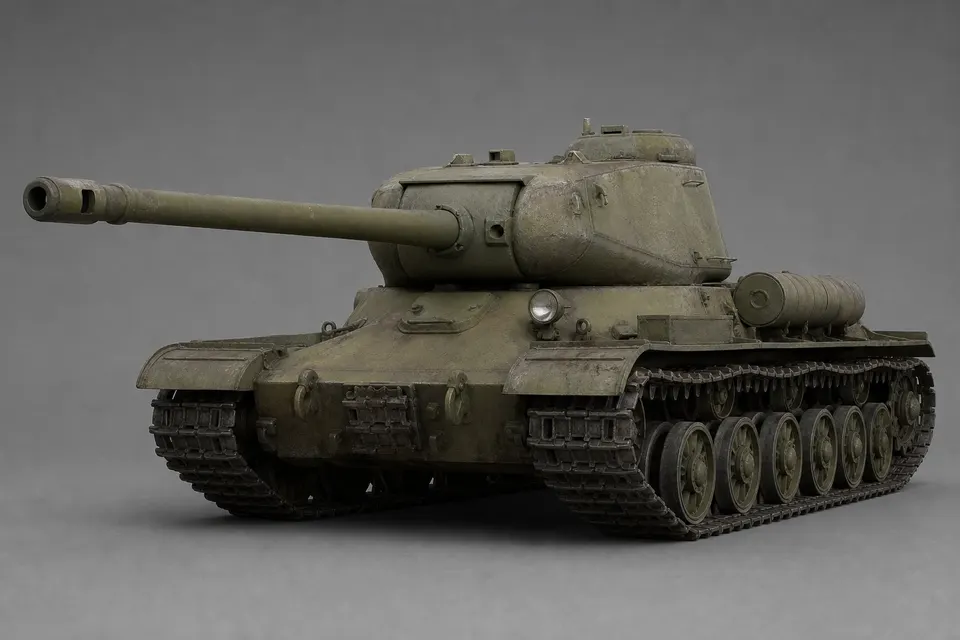 IS-1 重型坦克 · 正面