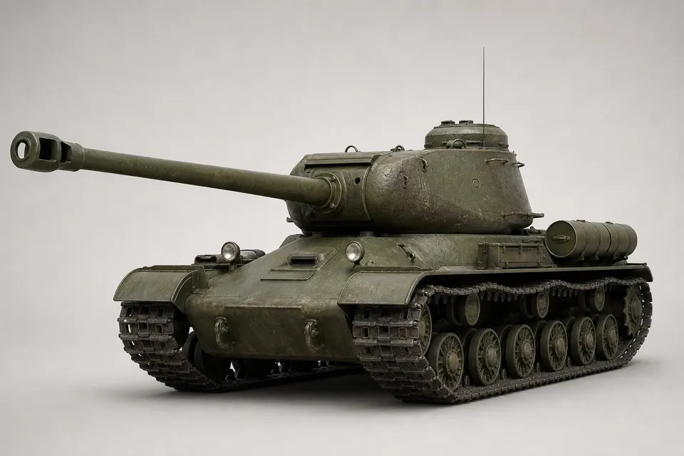 IS-2 重型坦克 · 正面