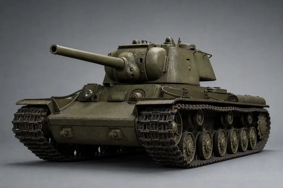KV-85 重型坦克 · 正面