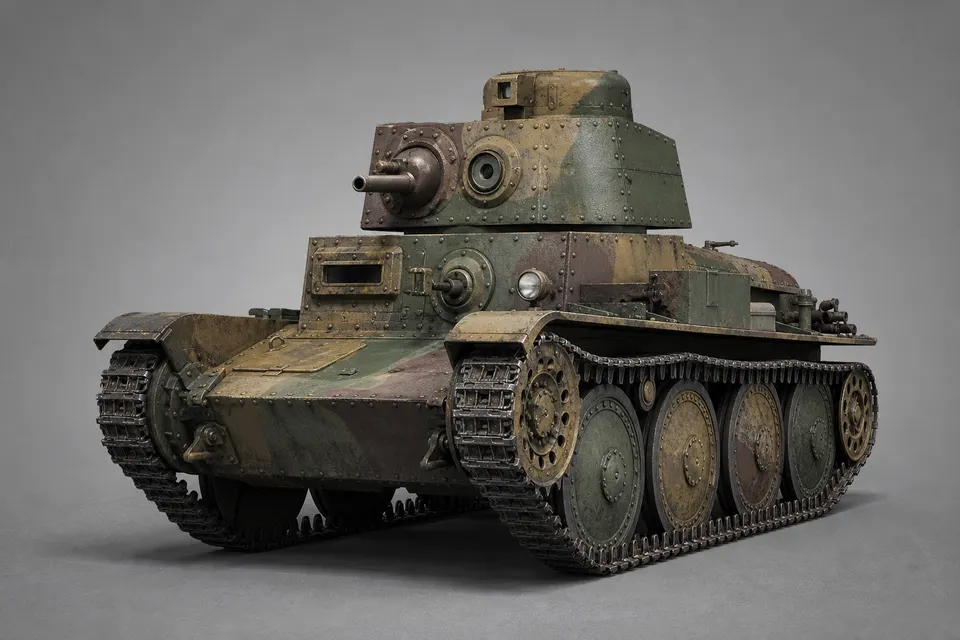 LT vz.35（斯洛伐克） · 正面