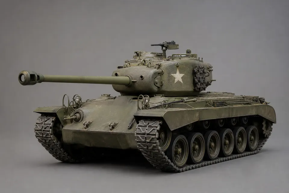 M26 潘兴 · 正面