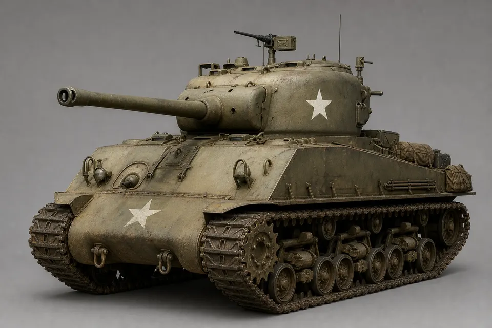 M4 谢尔曼 105mm 型 · 正面