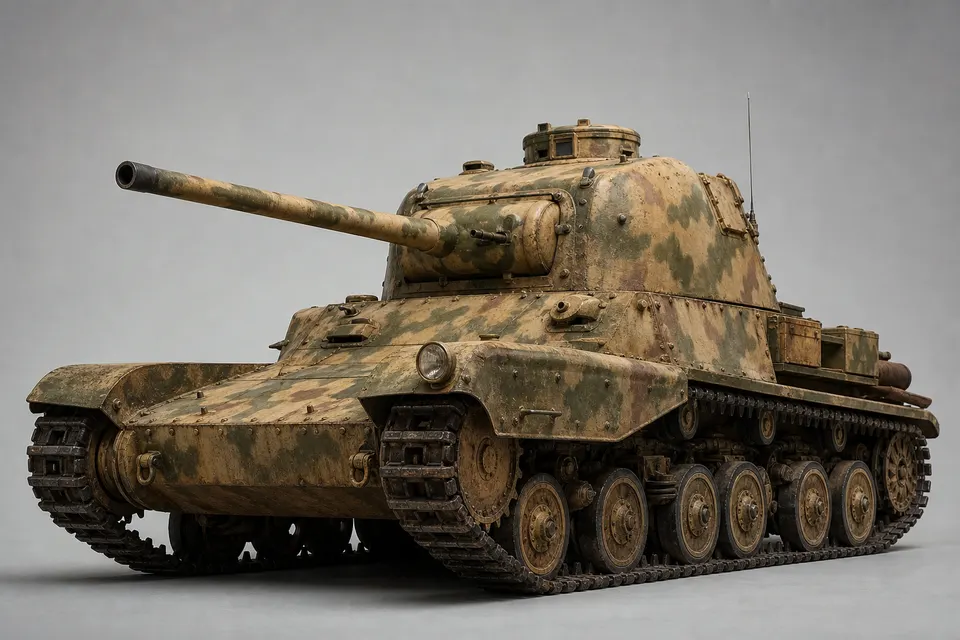 P26/40 重型坦克 · 正面