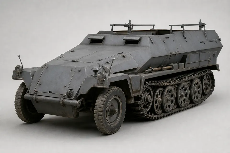 Sd.Kfz. 250 半履带车 · 正面