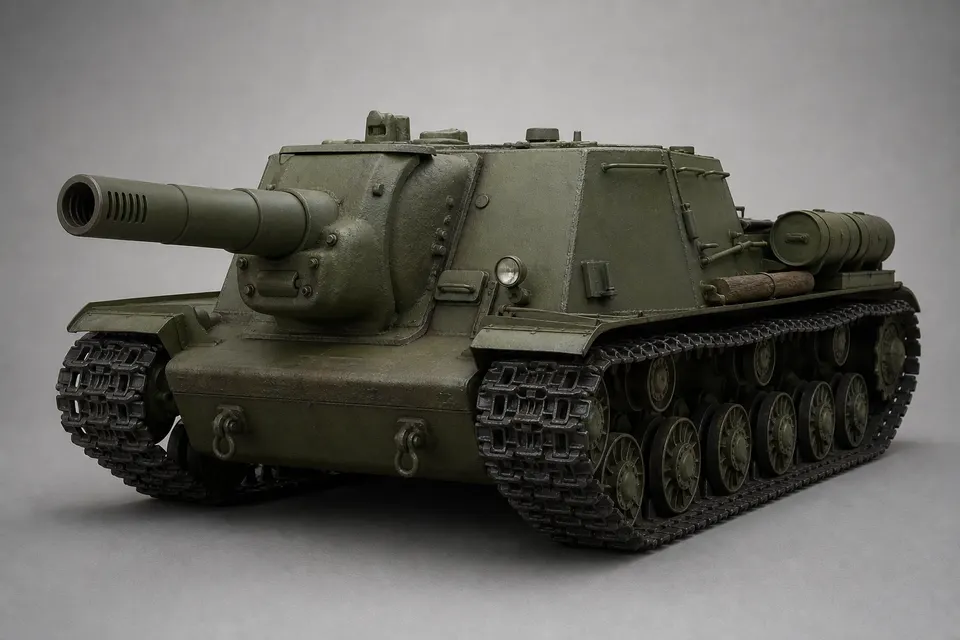 SU-152 突击炮 · 正面
