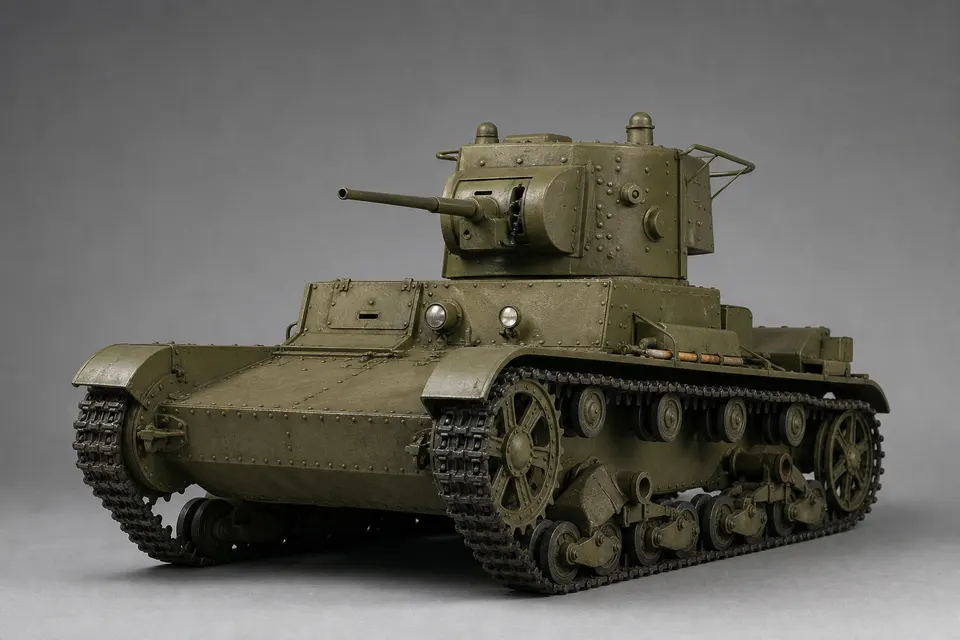 T-26（1933 型） · 正面