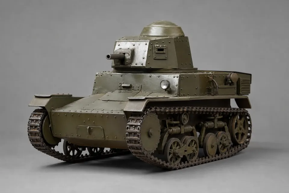 T-27 超轻型坦克 · 正面