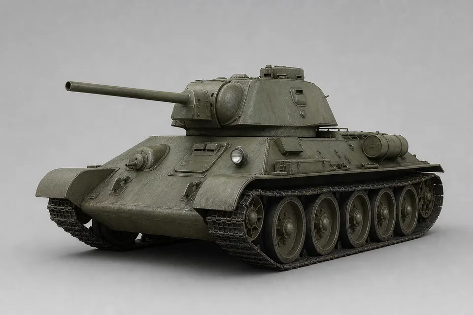 T-34/76（1941 型） · 正面