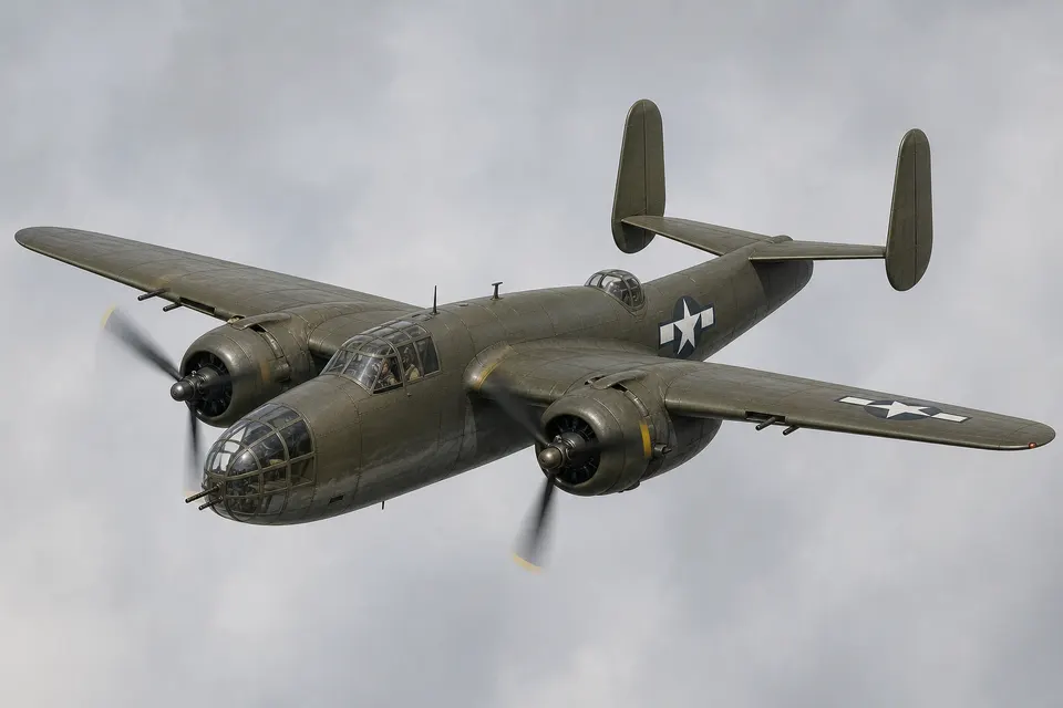 A-20「浩劫」攻击机 · 正面