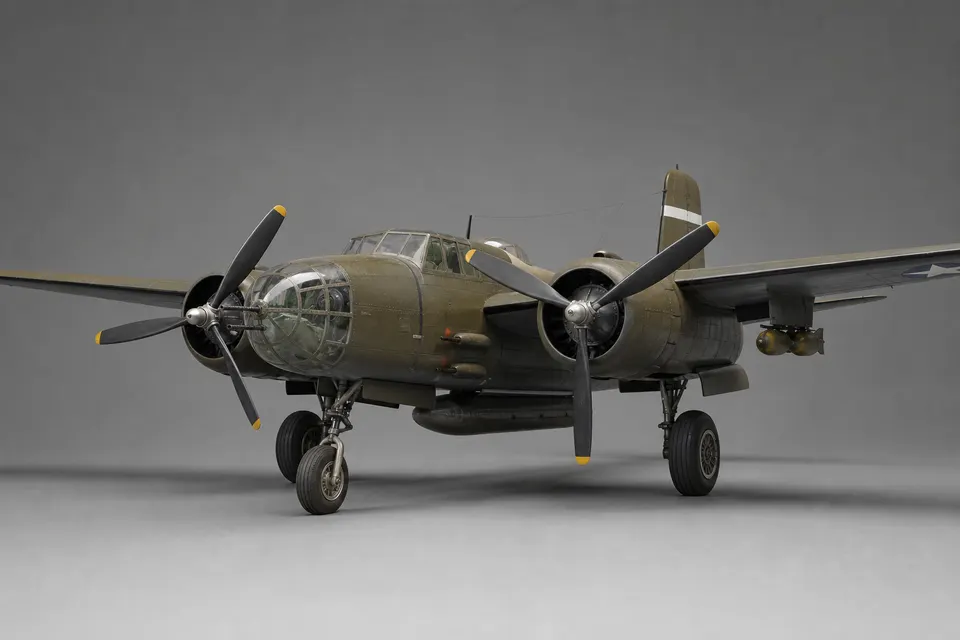 A-26「入侵者」攻击机 · 正面