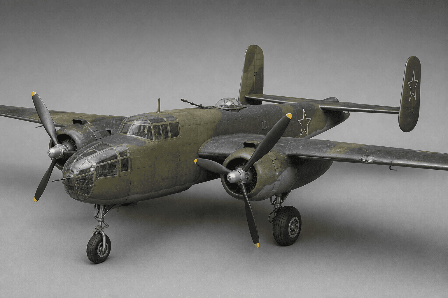 B-25「米切尔」（苏军） 静态图（拖拽预览降级）