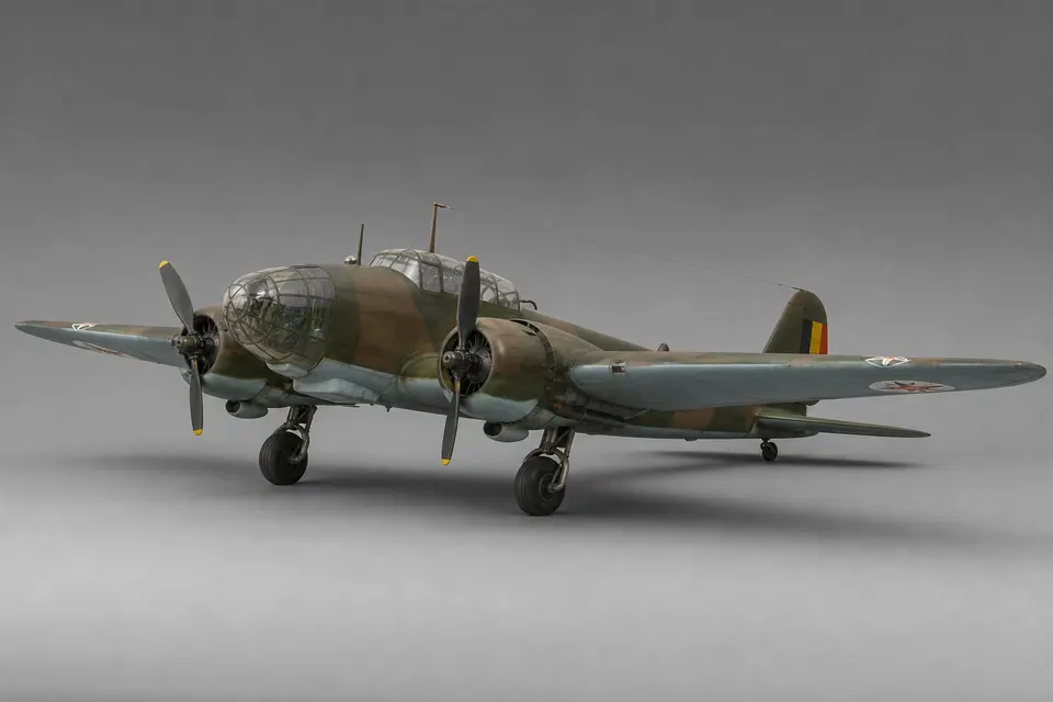 DAR-10 轰炸机 · 正面