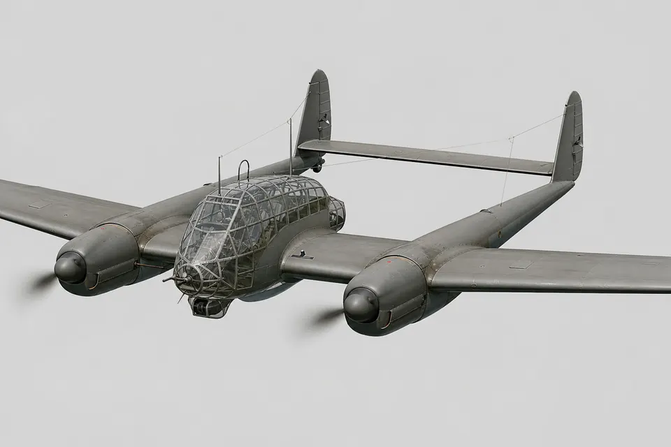 Fw 189「鸟笼」战术侦察机 · 正面