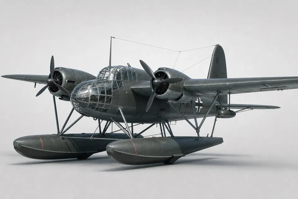 He 115 水上飞机 · 正面