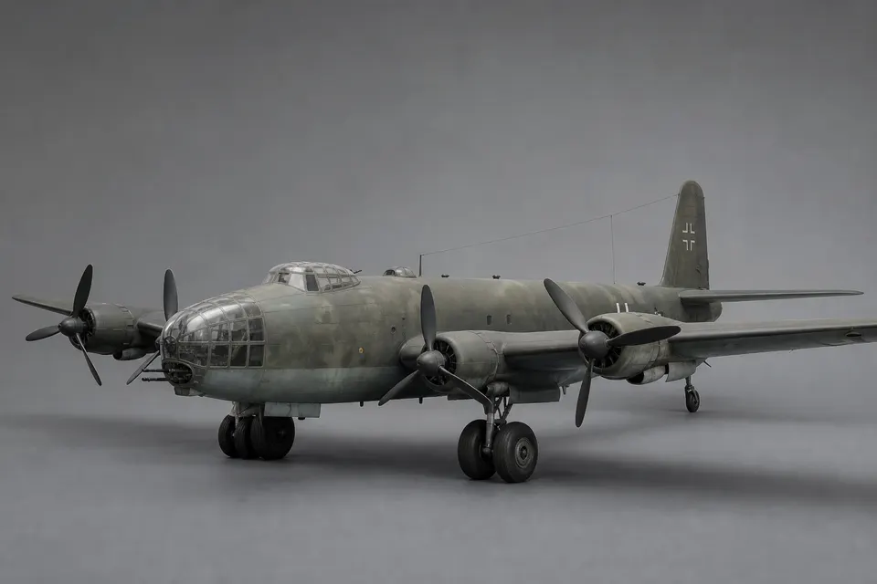 Ju 290 运输/海上侦察机 · 正面