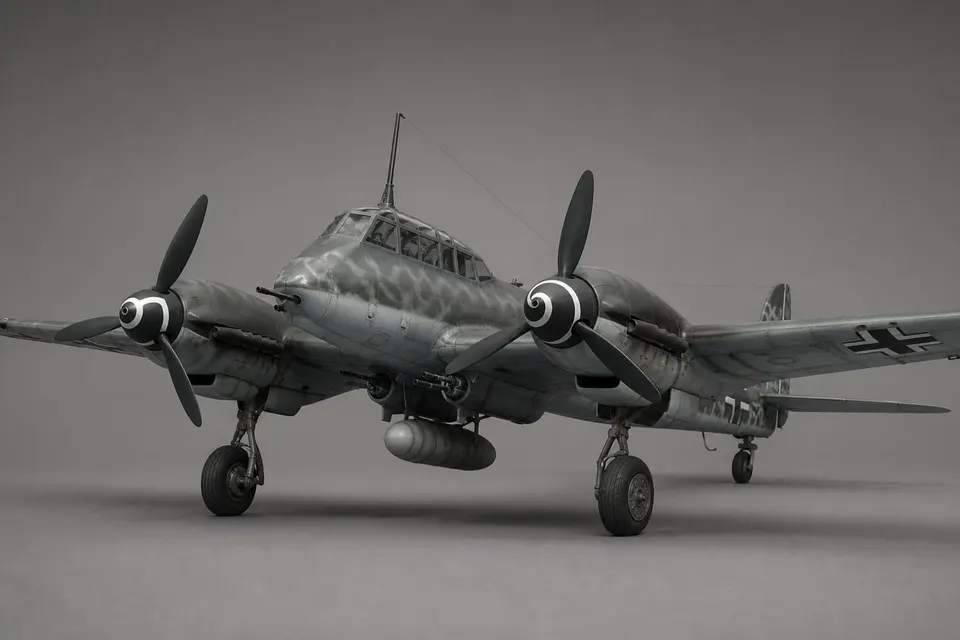 Me 410「大黄蜂」 · 正面
