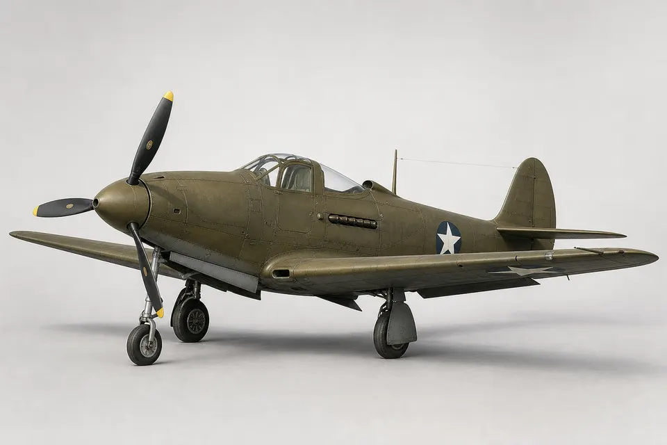 P-39「空中眼镜蛇」战斗机 · 正面