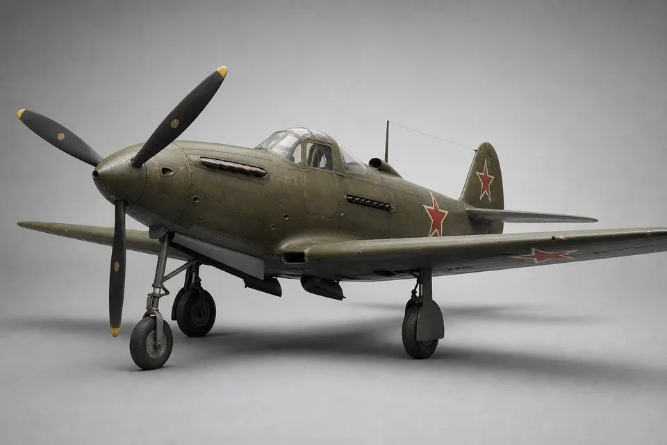 P-39「空中眼镜蛇」（苏军） · 正面