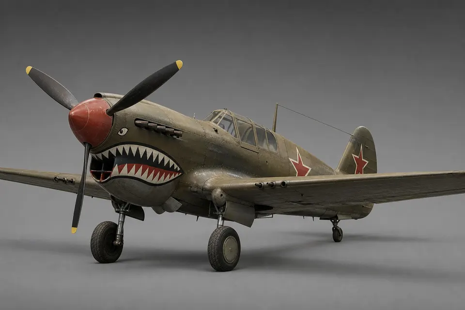 P-40（苏军） · 正面