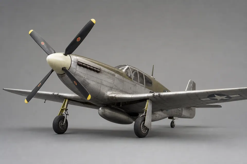 P-51B「野马」 · 正面