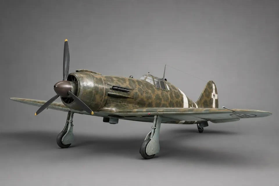 Re.2005 射手座战斗机 · 正面