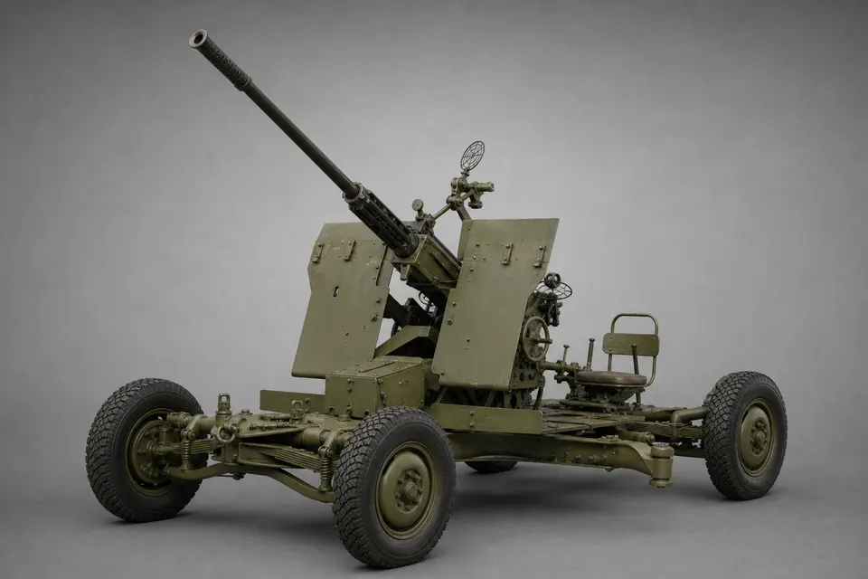 61-K 37mm 高射炮 · 正面