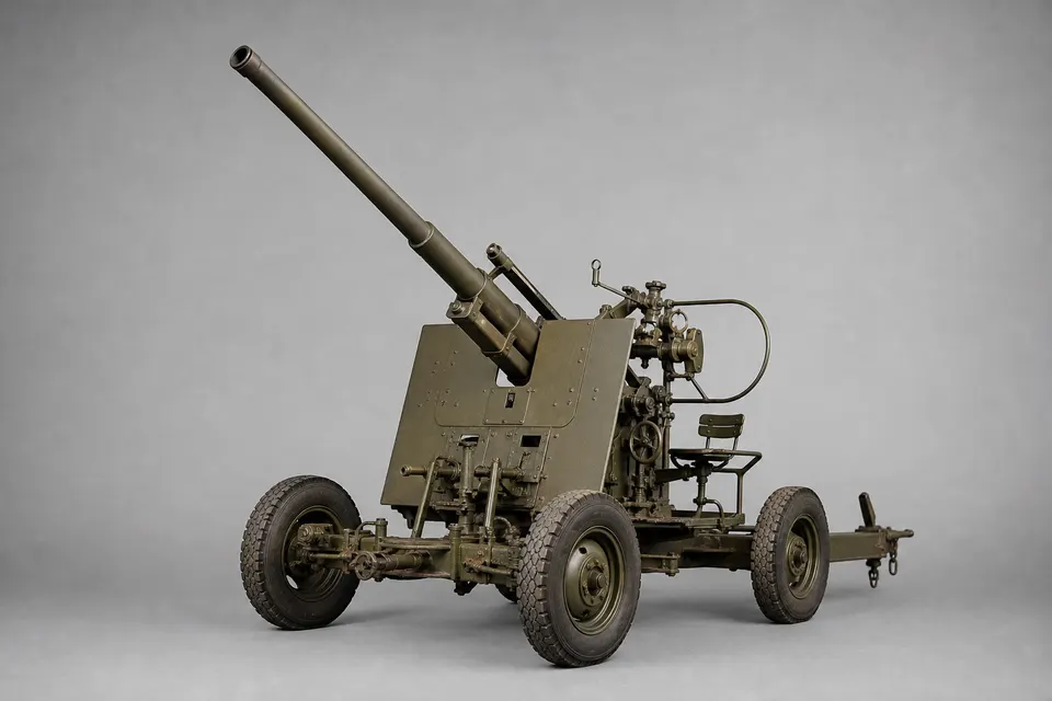 3-K 76mm 高射炮 · 正面