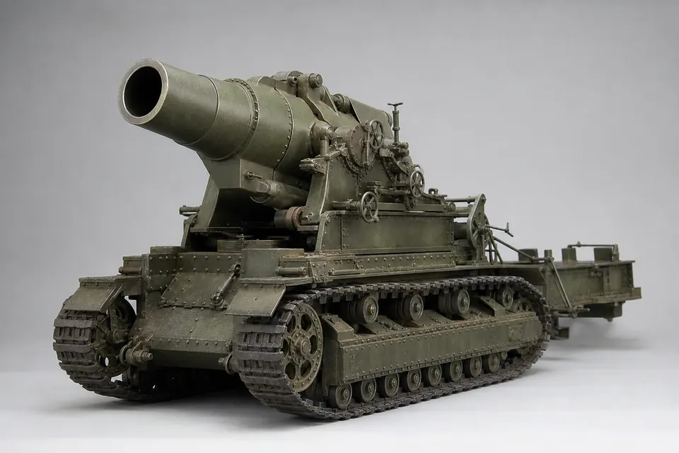 B-4 203mm 榴弹炮 · 正面