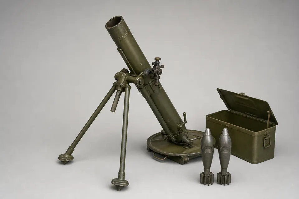 BM-37 82mm 迫击炮 · 正面