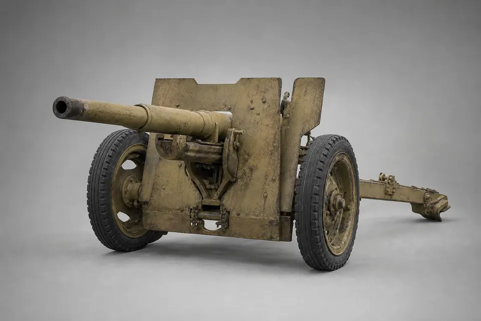 Cannone da 75/32 野战炮 · 正面