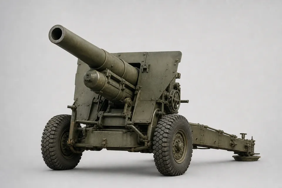 155mm GPF 加农炮 · 正面