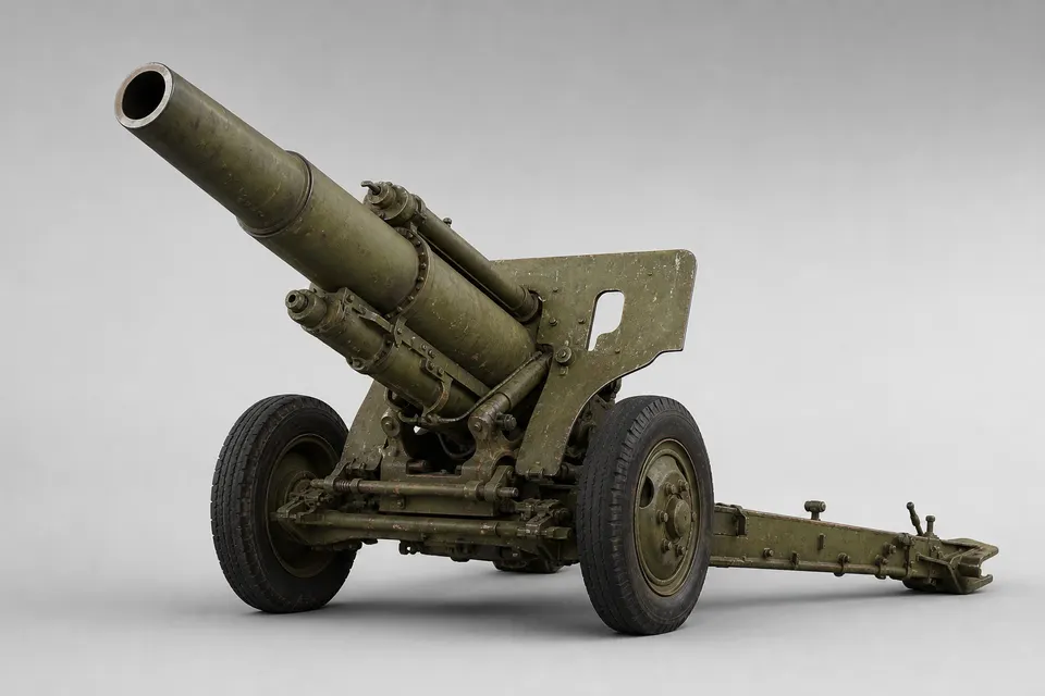 D-1 152mm 榴弹炮 · 正面