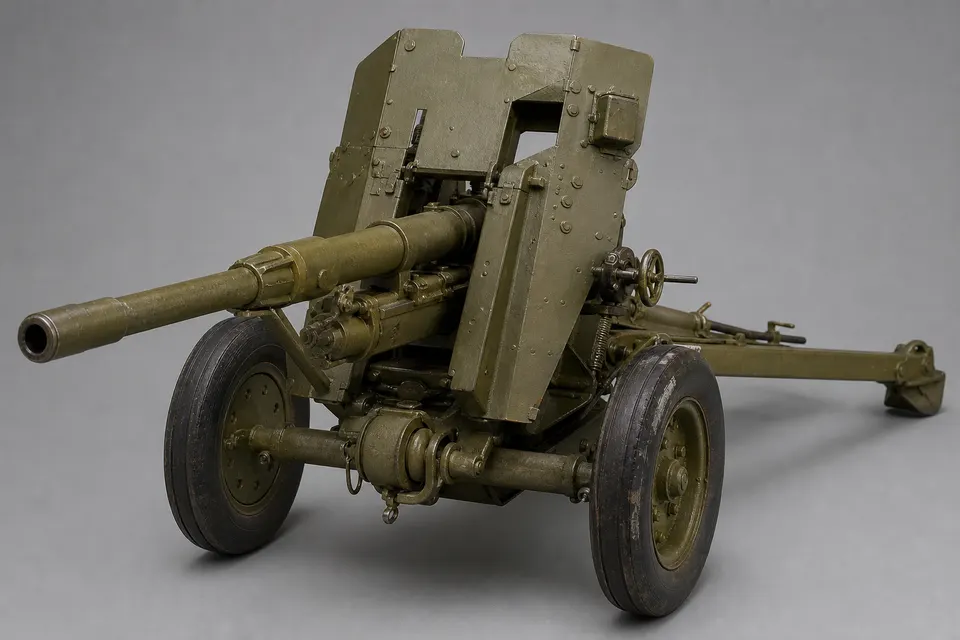 F-22 76mm 师属炮 · 正面