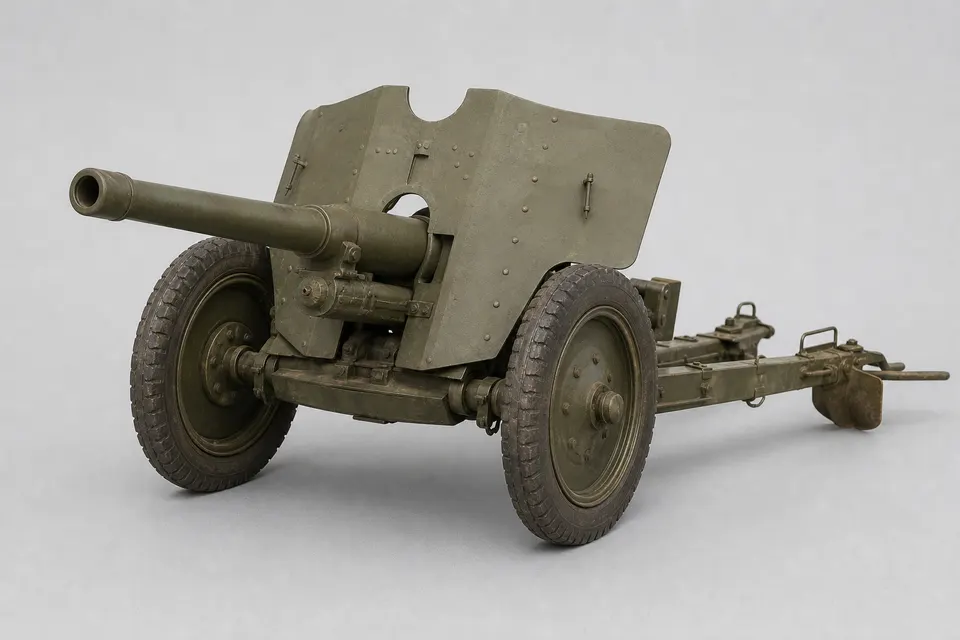 F-22 USV 76mm 师属炮 · 正面
