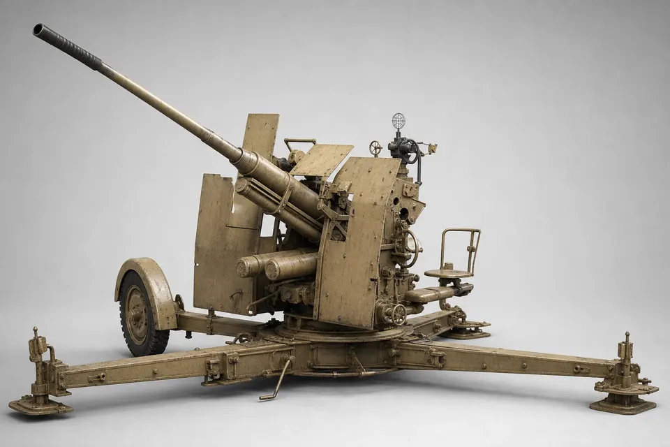 FlaK 37 37mm 高射炮 · 正面
