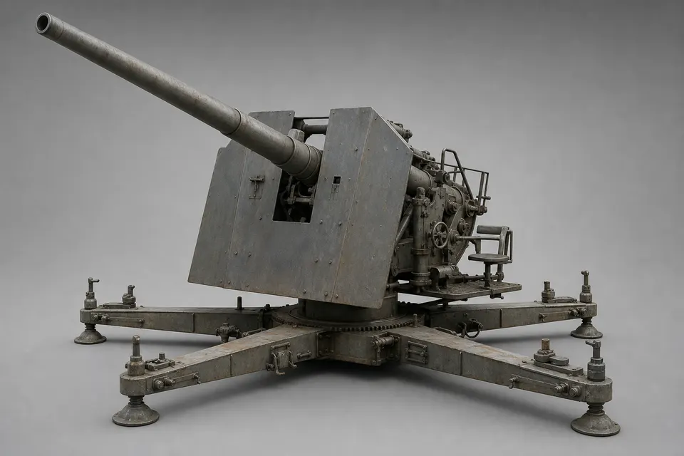 88mm 高射炮（Flak 36/37） · 正面