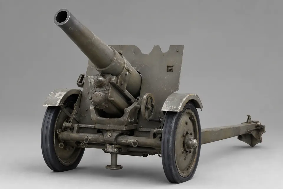IG 18 75mm 步兵炮 · 正面