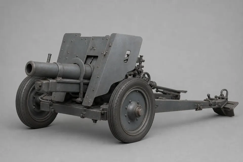leFH 18 105mm 野战榴弹炮 · 正面