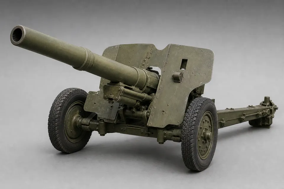 M-30 122mm 榴弹炮 · 正面