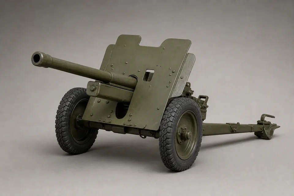 M-42 45mm 反坦克炮 · 正面