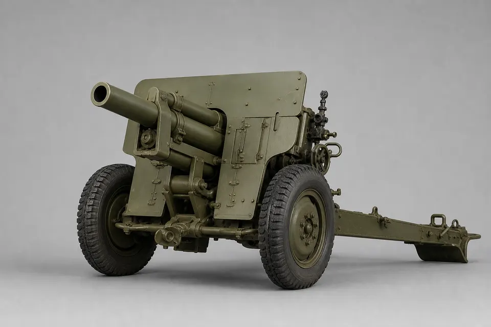 M1/M2 105mm 榴弹炮 · 正面