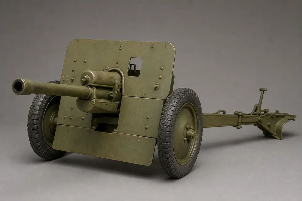 M1937 45mm 反坦克炮 · 正面