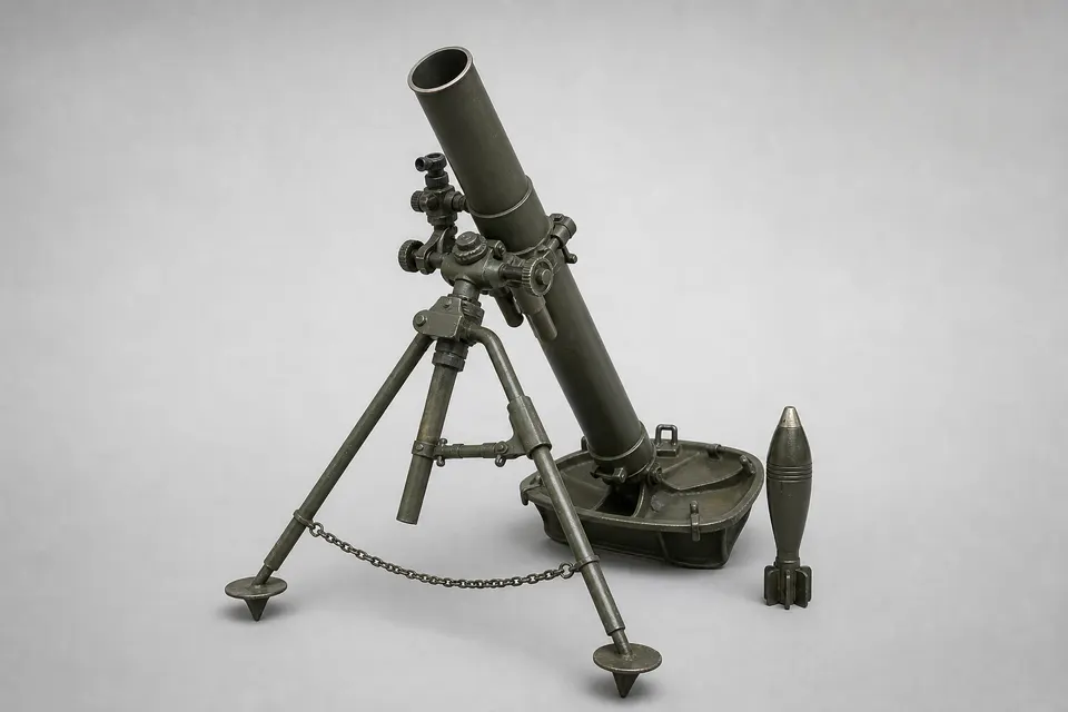M2 4.2 英寸迫击炮 · 正面
