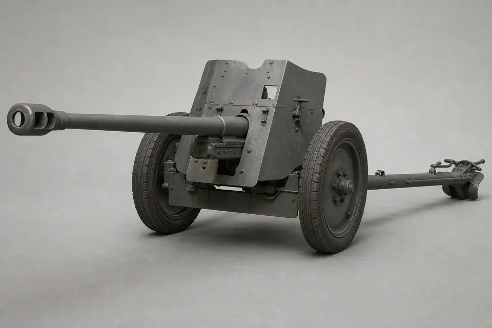 Pak 40 反坦克炮 · 正面