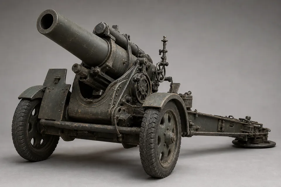 sFH 18 150mm 榴弹炮 · 正面