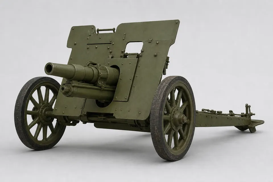 三八式 75mm 野战炮 · 正面
