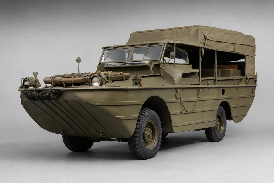 DUKW（英军） · 正面